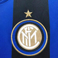 Inter Milan 2008/09 Vintage Retro Home Champions League Edition Jersey