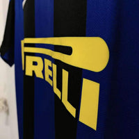 Inter Milan 2008/09 Vintage Retro Home Champions League Edition Jersey