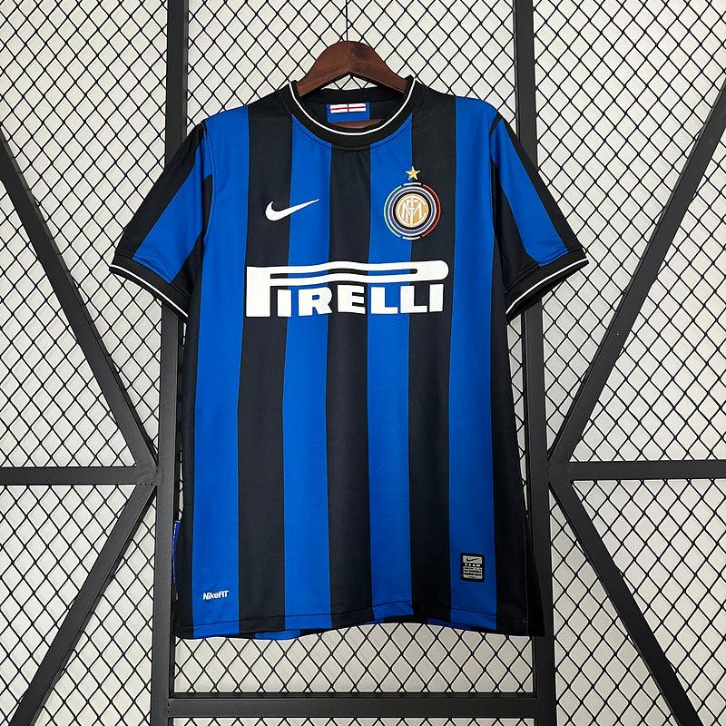 Inter Milan 2009/10 Vintage Retro Home Jersey