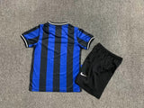 Inter Milan 2009/10 Vintage Retro Home Kids Jersey Set