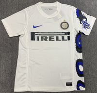 Inter Milan 2010/11 Vintage Retro Away White Jersey - Concept Kits