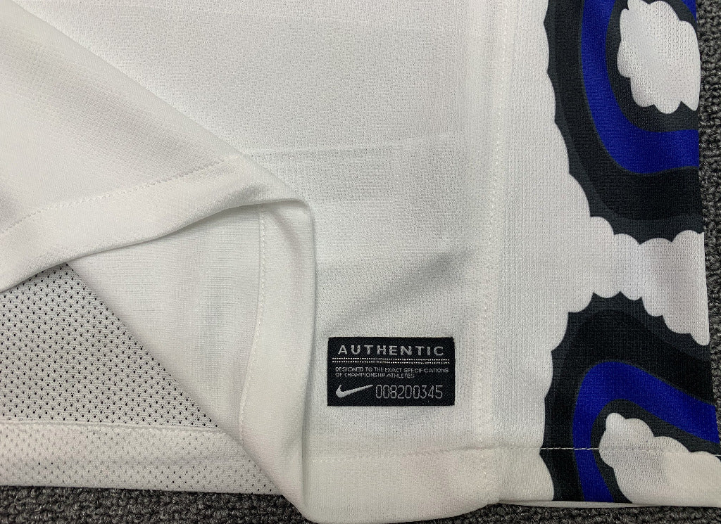 Inter Milan 2010/11 Vintage Retro Away White Jersey - Concept Kits