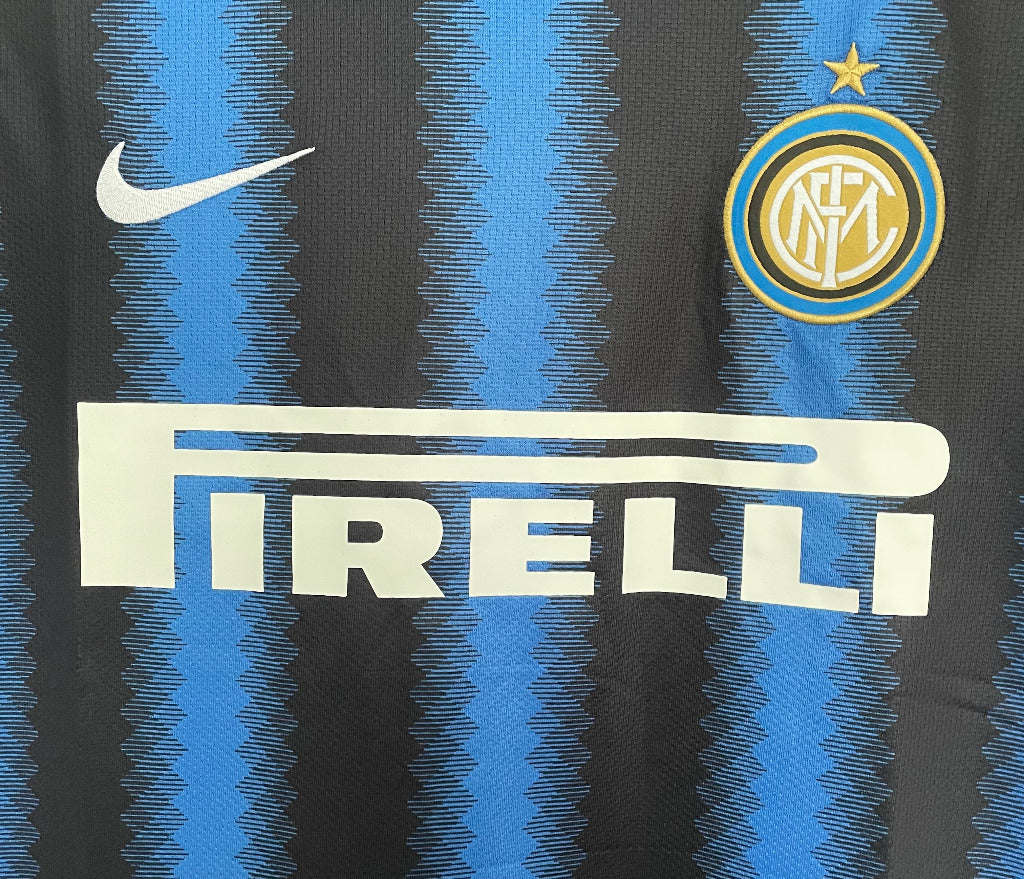 Inter Milan 2010/11 Vintage Retro Home Stadium Jersey - Concept Kits