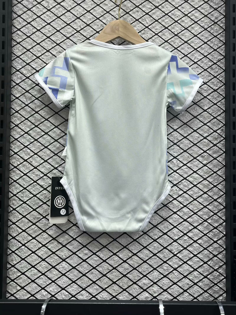 Inter Milan 25/26 Away Baby White Jersey