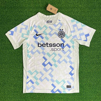 Inter Milan 25/26 Away Players Version White Jersey