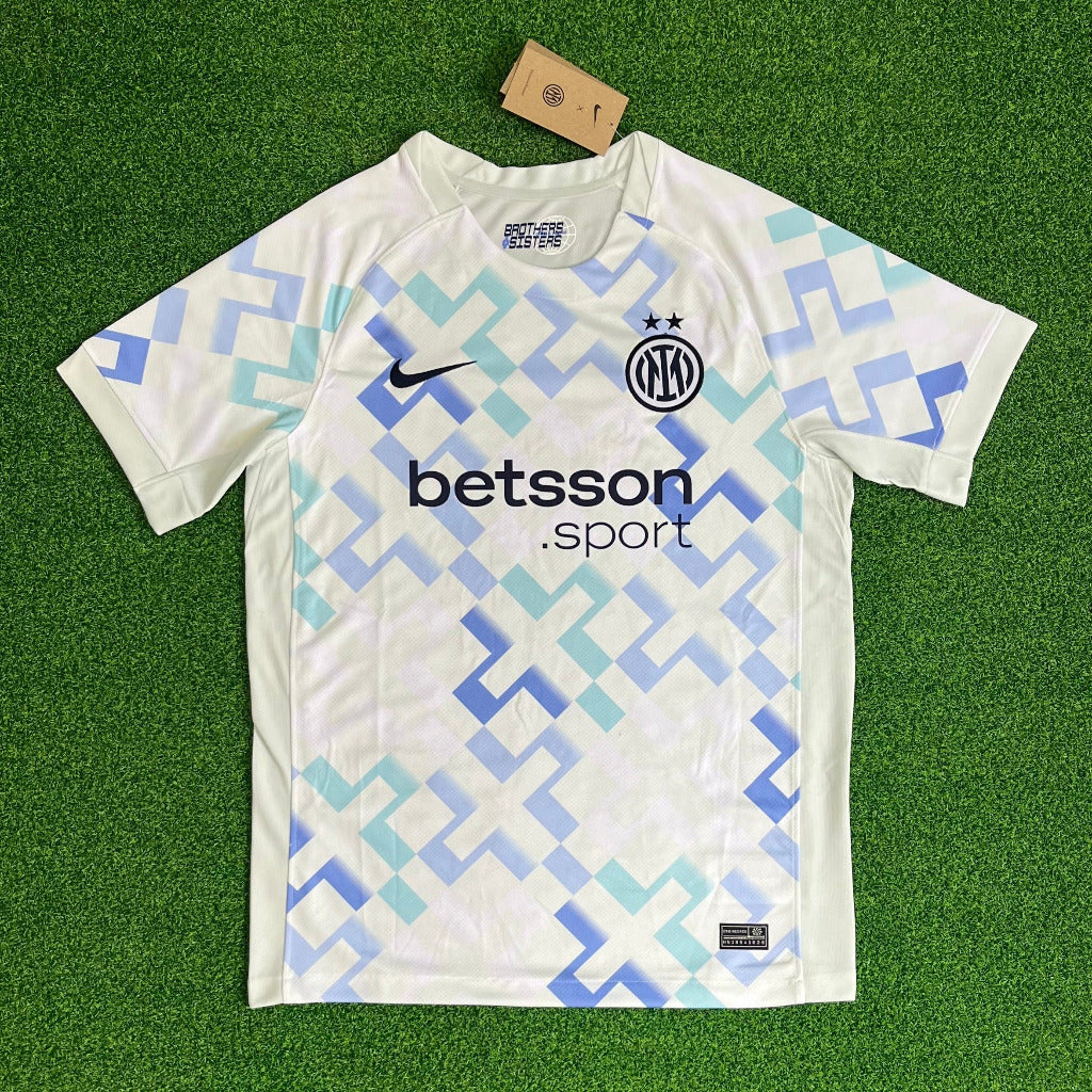 Inter Milan 25/26 Away Players Version White Jersey