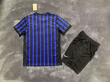 Inter Milan 25/26 Blue Home Kids Jersey Set