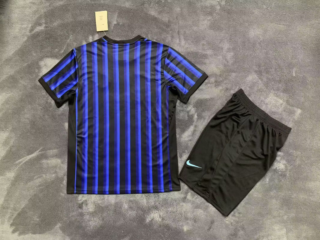 Inter Milan 25/26 Blue Home Kids Jersey Set