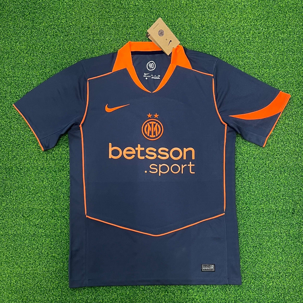 Inter Milan 25/26 Blue/Orange Away Jersey