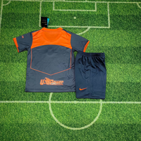 Inter Milan 25/26 Blue/Orange Away Kids Jersey Set