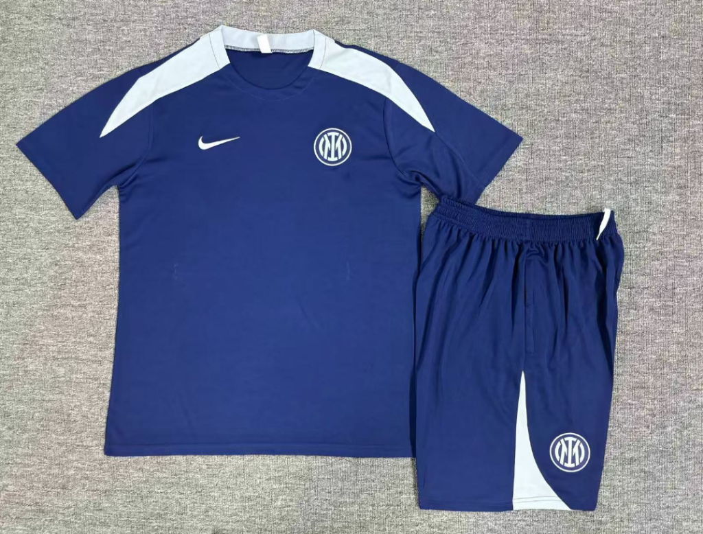 Inter Milan 25/26 Blue Training Kids Jersey Set