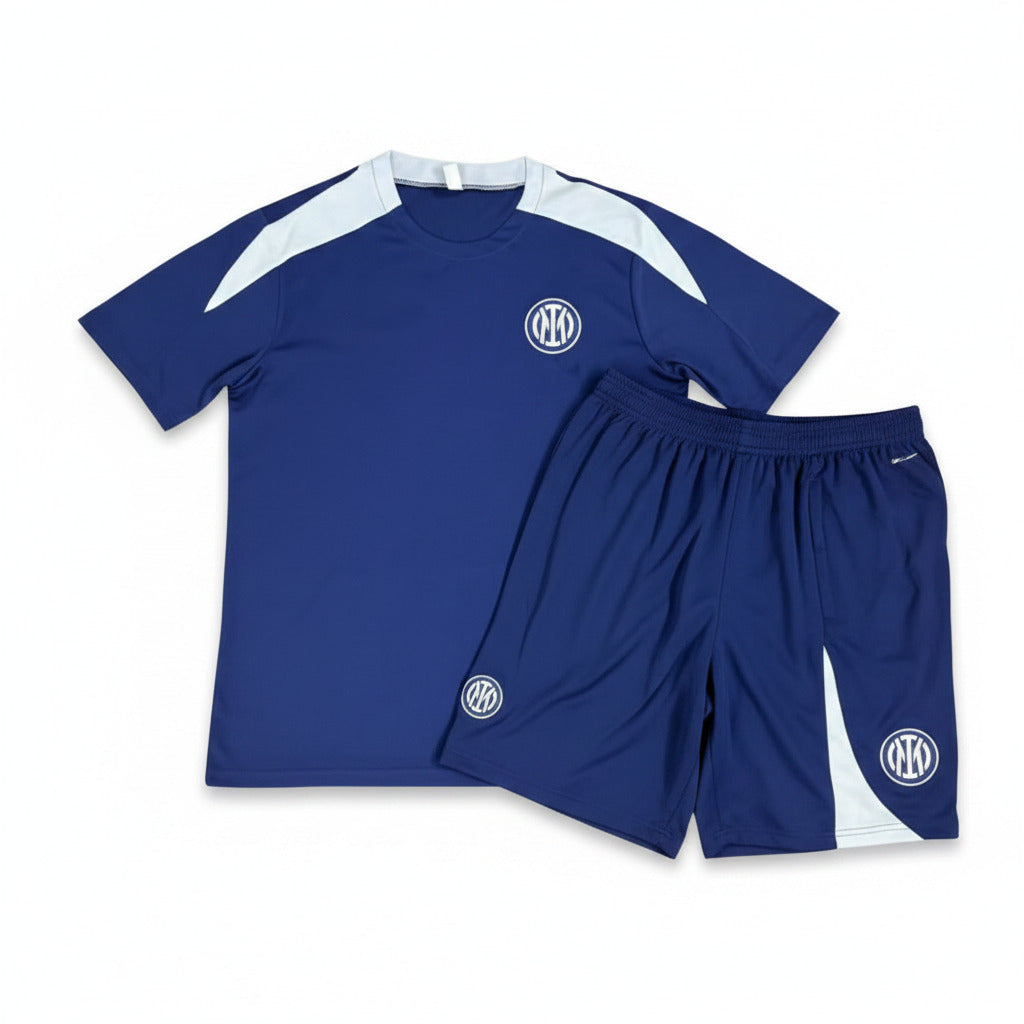 Inter Milan 25/26 Blue Training Kids Jersey Set