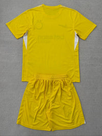 Inter Milan 25/26 Goalkeeper Kids Yellow Jersey Set