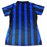Inter Milan 26/27 Black/Blue Stripes Home Women Jersey