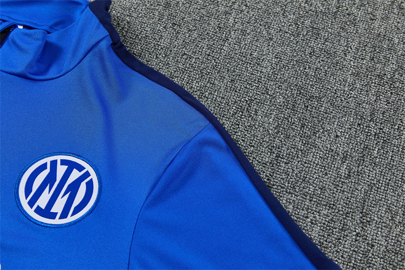 Inter Milan 26/27 Blue with Navy Training Tracksuit Set