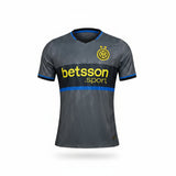 Inter Milan 26/27 Gray/Black/Sky Blue Third Player Version Jersey