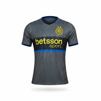 Inter Milan 26/27 Gray/Black/Sky Blue Third Player Version Jersey