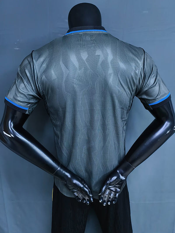 Inter Milan 26/27 Gray/Black/Sky Blue Third Player Version Jersey