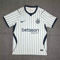 Inter Milan 26/27 White/Navy Pinstripes Away Jersey