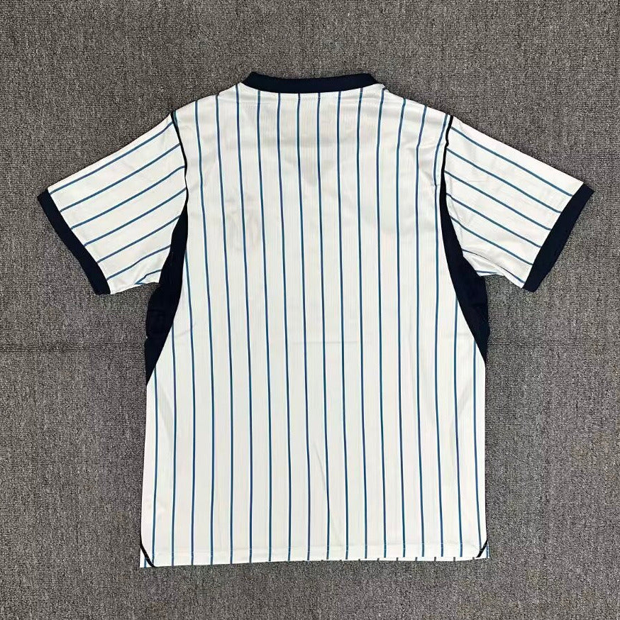 Inter Milan 26/27 White/Navy Pinstripes Away Jersey