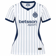 Inter Milan 26/27 White/Navy Pinstripes Away Woman Jersey