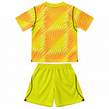 Inter Milan 26/27 Yellow/Orange Goalkeeper Kids Jersey Set