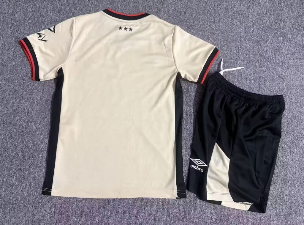 Ipswich 26/27 Beige/Black/Red Trim Home Kids Jersey