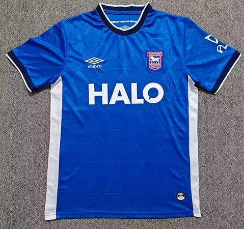 Ipswich 26/27 Blue/White/Navy Trim Home Jersey