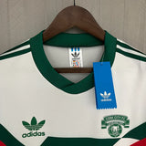 Ireland 1988 Retro White/Green/Red Home Jersey