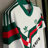Ireland 1988 Retro White/Green/Red Home Jersey