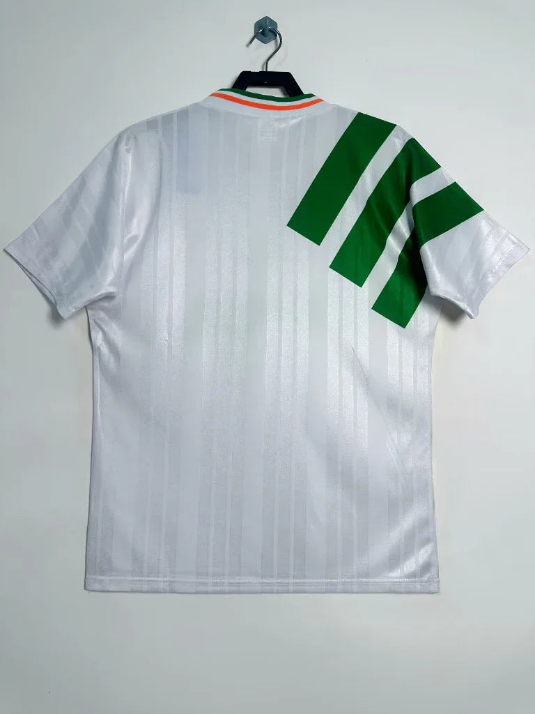 Ireland 1992/94 Retro White/Green Away Jersey