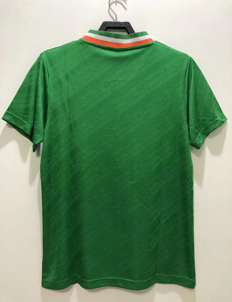 Ireland 1994 Green/Orange/White Collar Home Jersey