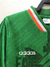 Ireland 1994 Green/Orange/White Collar Home Jersey