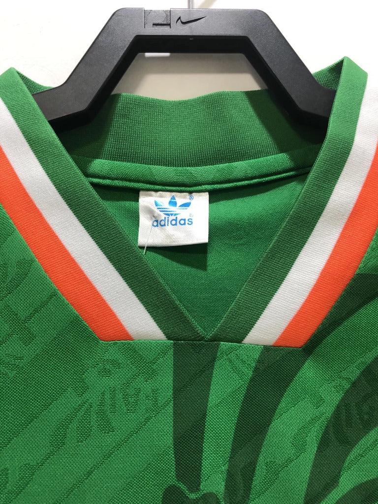 Ireland 1994 Green/Orange/White Collar Home Jersey