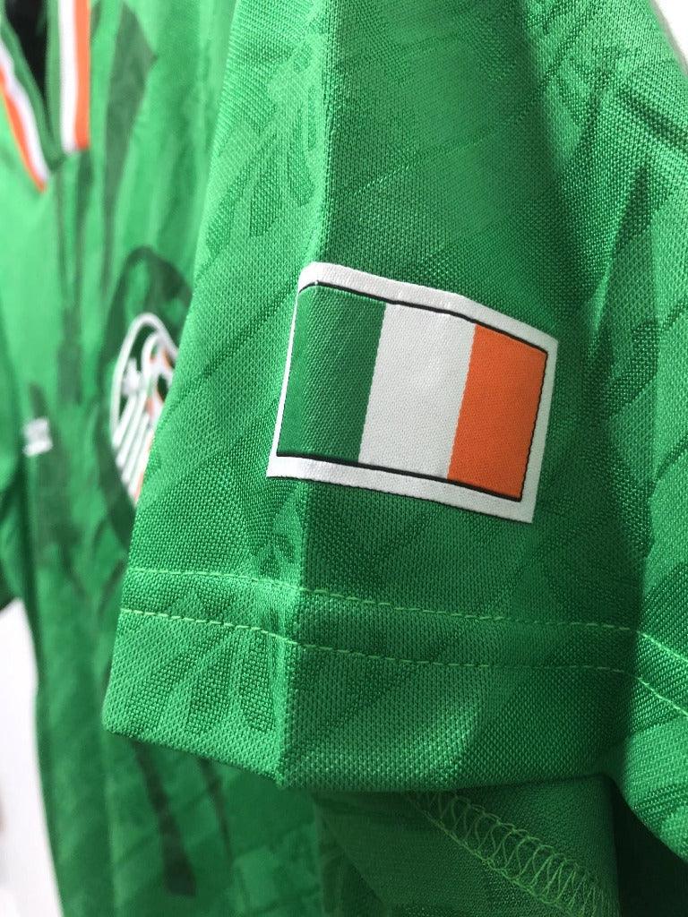Ireland 1994 Green/Orange/White Collar Home Jersey
