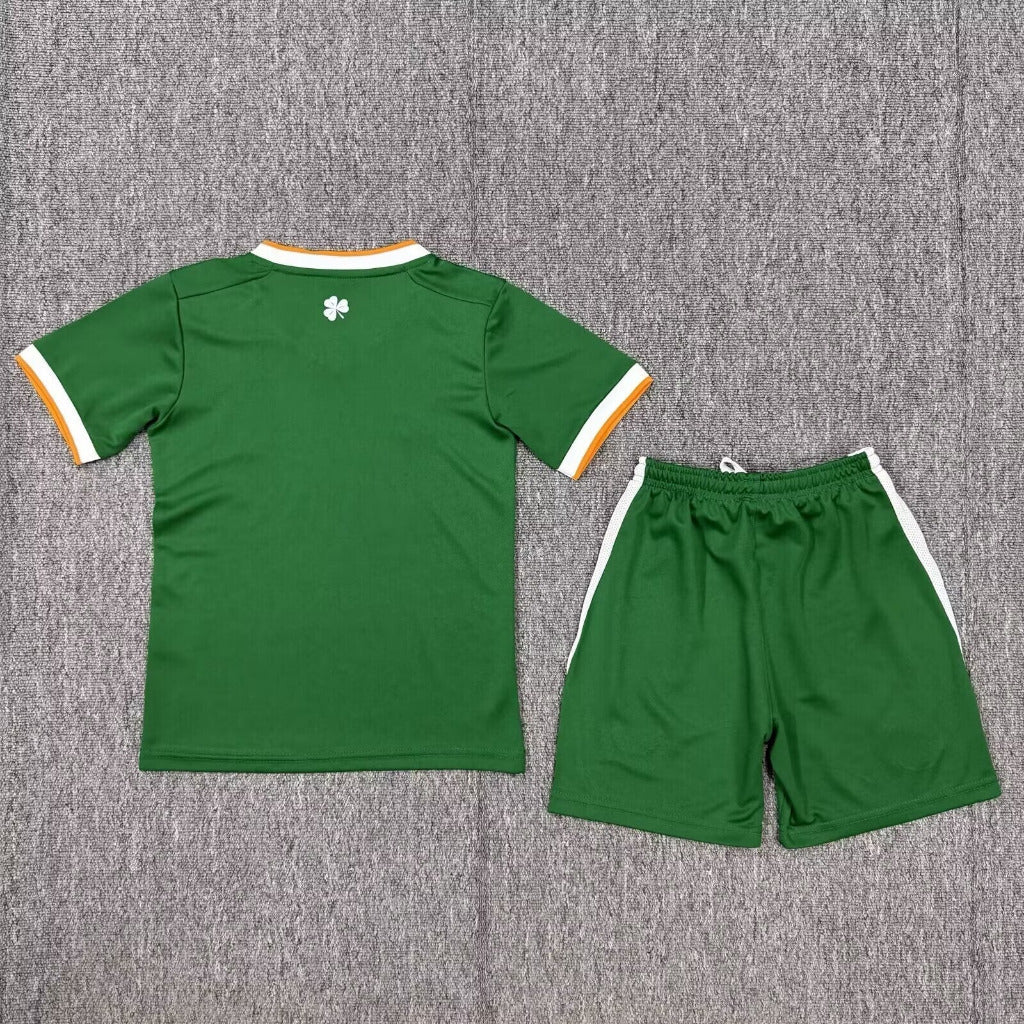 Ireland 2026 Green/White Home Kids Jersey Set
