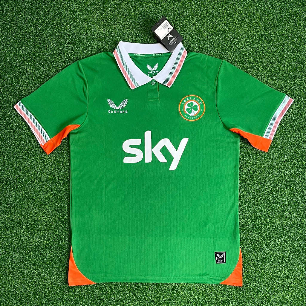 Ireland 25/26 Green/Orange/White Home Jersey
