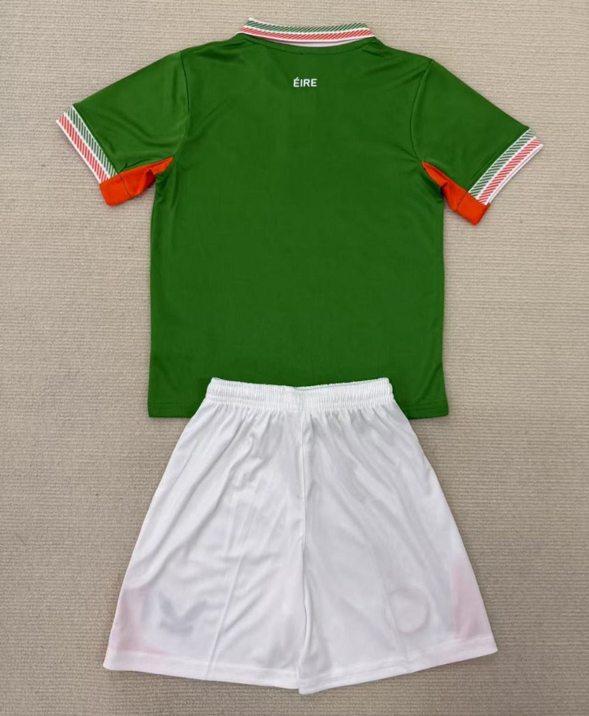 Ireland 25/26 Green/Orange/White Home Kids Jersey Set