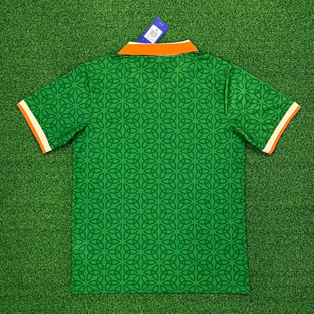 Ireland 25/26 Green/Yellow/Orange Football Jersey