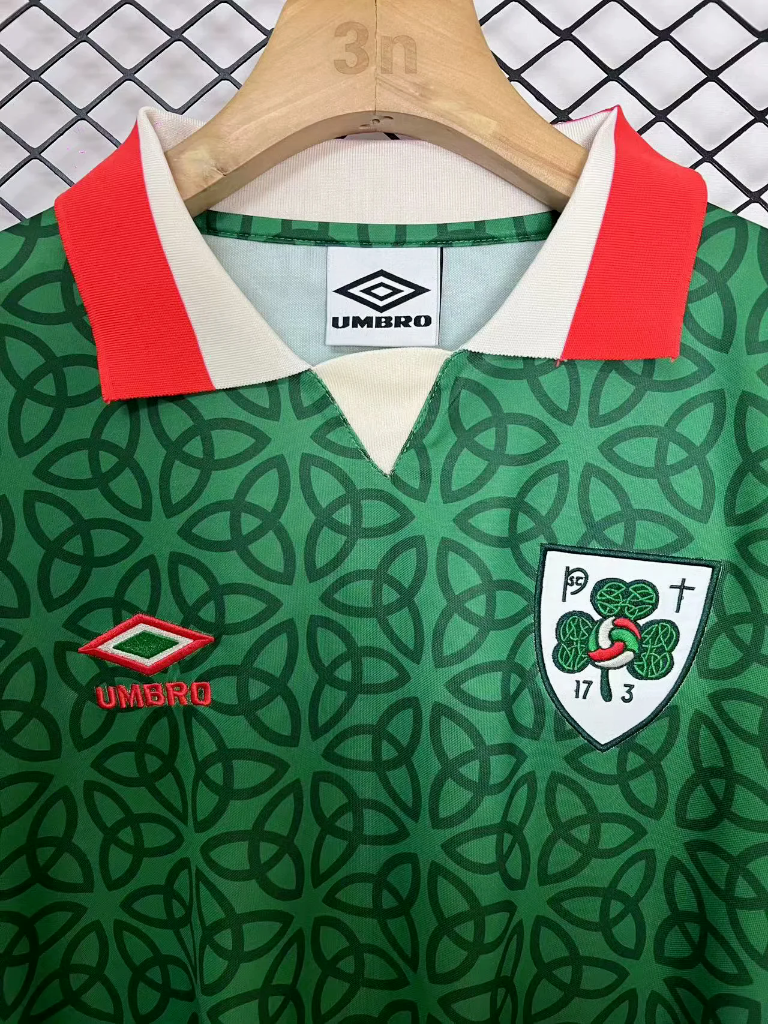 Ireland 25/26 Green/Yellow/Orange Football Jersey