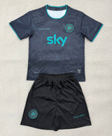 Ireland 26/27 Black/Blue Special Kids Jersey Set