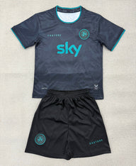 Ireland 26/27 Black/Blue Special Kids Jersey Set