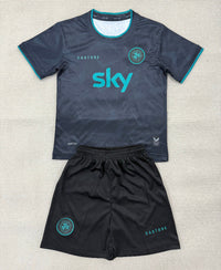 Ireland 26/27 Black/Blue Special Kids Jersey Set