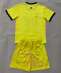 Ireland 26/27 Yellow/Black Trim Away Goalkeeper Kids Jersey Set