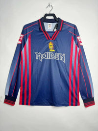 Iron Maiden 1998 Lady Home Long Sleeves Jersey