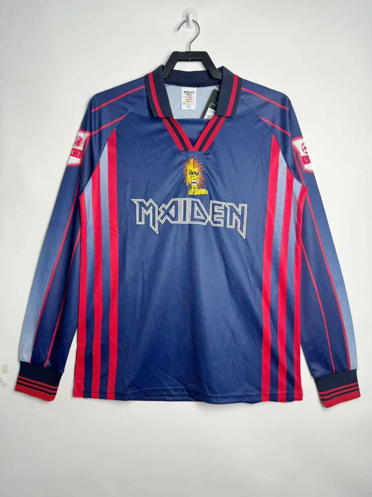 Iron Maiden 1998 Lady Home Long Sleeves Jersey