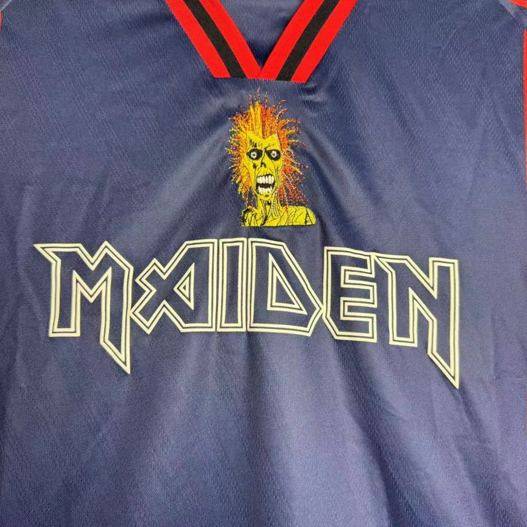 Iron Maiden 1998 Lady Home Long Sleeves Jersey