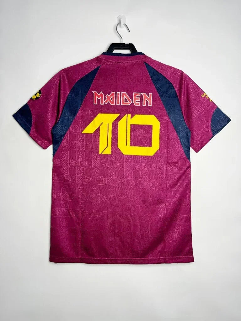 Iron Maiden 2010 Retro Lady Away Jersey