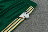 Italian 26/27 White/Green/Yellow Stripes Training Tracksuit Set