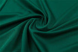 Italian 2627 Green/White/Yellow Stripes Training Tracksuit Set